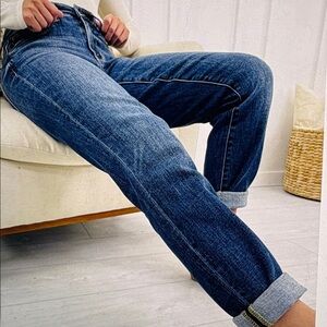 Judy Blue Mid Rise Boyfriend Dark Wash Denim Jeans, Plus 16W, Like New!